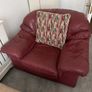 2 arm chair red Image 3