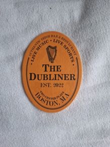The Dubliner Boston Beermat