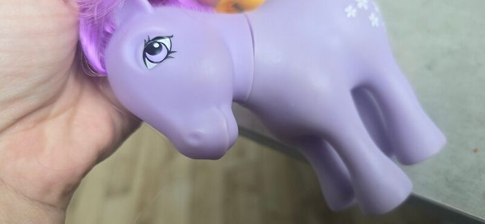3 x Reproduction Blossom Butterscotch Bluebelle Basic Fun MLP based on G1 My Little Pony 2007 2017