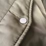 Vintage Y2K Style Bershka MA-1 Bomber Jacket XL Khaki Orange Lined Oversized Streetwear Image 4