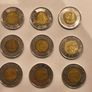 Canadian Coin Mixed Approx 70 Coins Canada Dollars Toonie Image 8