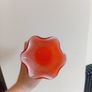 Vintage chinese plum blossom glass, set of 4, job lot, murano -style art galss Image 4
