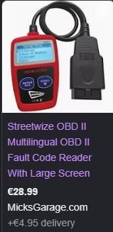OBD Car Fault Scanner