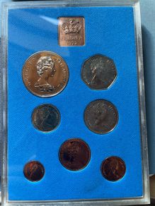 1972 Royal Mint Proof Coin Set