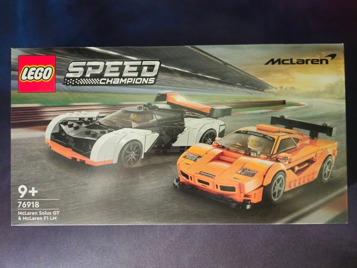 Lego 76918 Speed Champions McLaren Solus GT & McLaren F1 LM