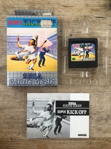 Sega Game Gear Super Kick Off Boxed