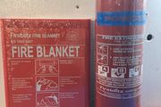 1Kg Fire Extinguisher and Fire Blanket
