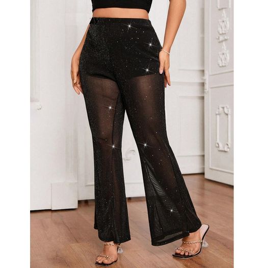 BNWT Black Mesh Trousers - great for a party