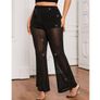 BNWT Black Mesh Trousers - great for a party Image 4