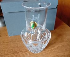 waterford crystal vase new in box