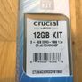 Crucial by Micron 12GB (3 x 4GB) ECC Server Memory Ram DDR3 1866MHz 240pin Image 2