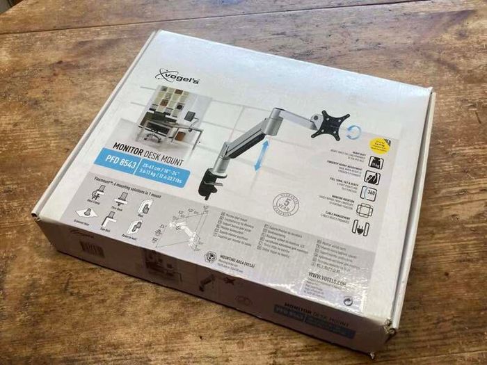 Vogel's Monitor Desk Mount PFD 8543 | Like New, Boxed