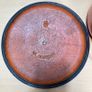 Le Creuset Cast Round Iron Casserole Dutch Pot & Lid 22cm Size D Volcanic Orange Image 5