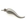 925 Vintage Sterling Silver Cornicello Pendant Image 6