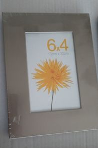 New silver photo frame unopened