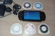 Sony Psp 1000 Working With Faults And Cosmetic Damage plus games and charger