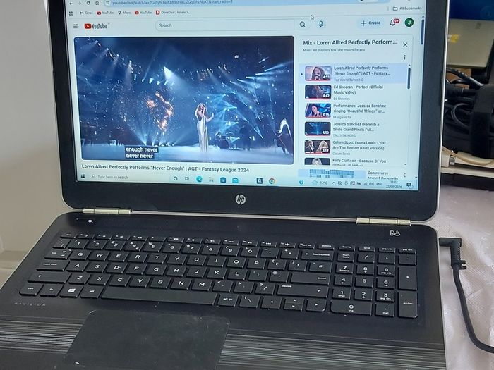 HP Pavilion 15.6 inch Laptop, Model, 15-aw012na, AMD A9-9410 Radeon R5 Graphics, 5 Compute cores 2C + 3G 2.9GHz, 8GB Ram, 1 Terrabyte HDD, Windows 10, Microsoft Edge, Chrome, and VLC