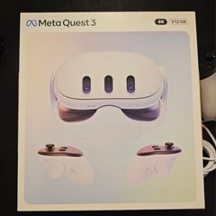 Meta Quest 3 512GB 4K with upgraded head strap