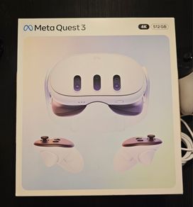 Meta Quest 3 512GB 4K with upgraded head strap