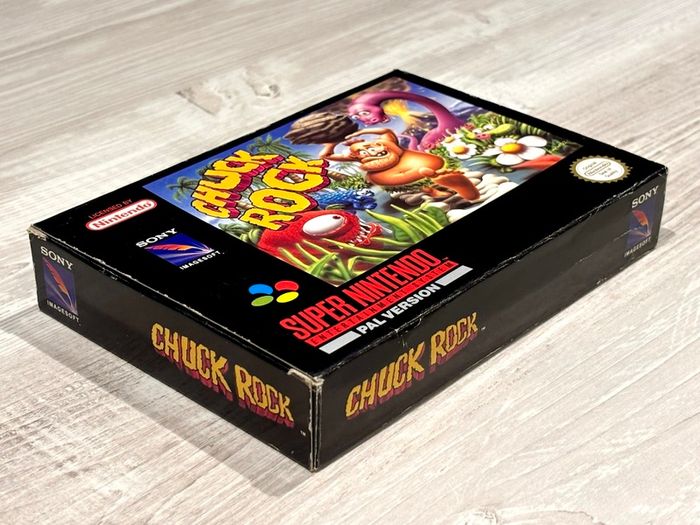 Chuck Rock for Nintendo SNES - Boxed