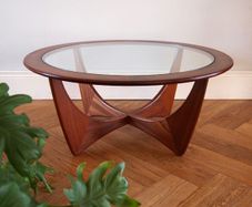 Midcentury G Plan Teak Astro Coffee Table Refurbished Vintage Retro 1960s 1970s