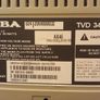 14" 50hz old / vintage / retro gaming combo combi DVD player & CRT TV Image 3