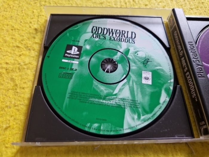 Oddworld Abe s Exoddus PlayStation1 Ps1 PlayStation2 Ps2 games Original