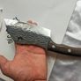 Serbian Cleaver Knife 6inc Tribal Engraved By Di'Casteel Image 6