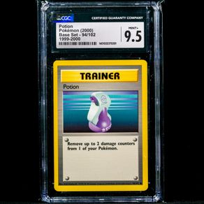 Potion 94/102 1999-2000 CGC 9.5 Mint+ Graded Common WOTC Base Set 1999 Pokemon Card Vintage 4th Print