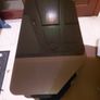 Tempered Glass Black TV Table, 60cm x 40cm, height 50cms, in like new condition Image 8