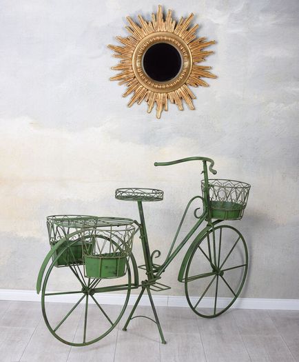 Planting Bike Planter Bike Le Jardin De Provence Decorative Bicycle Garden Decoration Metal Wheel For Planting 4 Baskets Planting Wheel