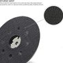 Glass Polish 12720 | Random Orbit Sander Backing Pad, Sanding Backer with Hook and Loop 125 mm Image 4