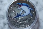 Austria 3 Euro Base Metals Uncirculated Coin 2020 - Mosasaurus Hoffmanni - Super Saurs