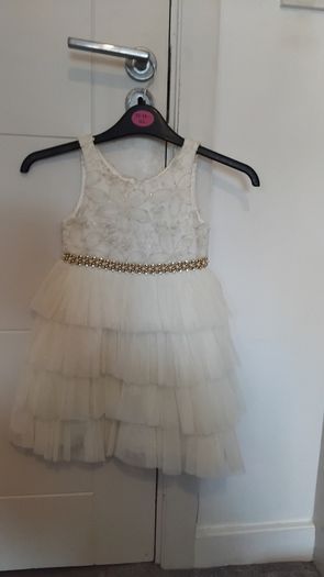 Girls dresses and Name It coat - age 2-3