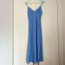 Des Petits Hauts blue strap camisole dress size small Image 2