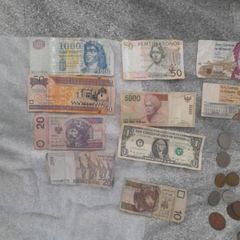 Coins and notes
