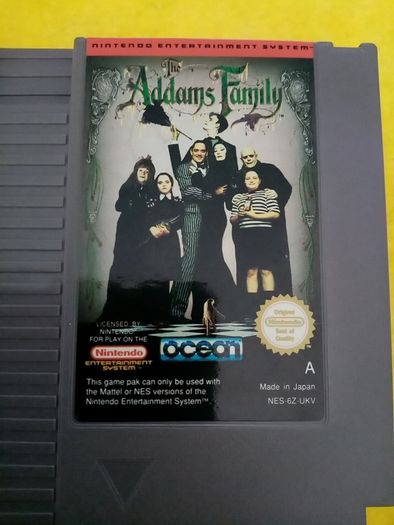 The Addams Family Nes Games Original