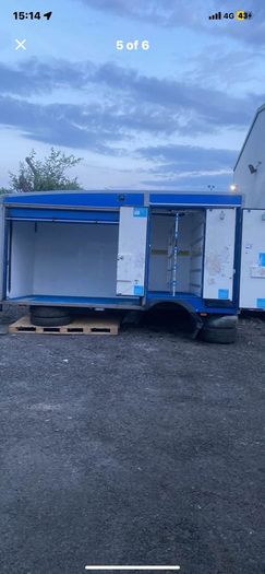 Storage body supermarket shed Tesco etc