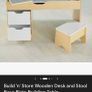 lego table with stool plus lego Image 3