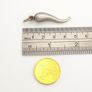 925 Vintage Sterling Silver Cornicello Pendant Image 9