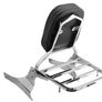 Backrest For Suzuki Intruder Motorcycle Passenger Bar Luggage Rear Rack Image 4