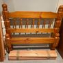 Good Solid Single Wooden Pine Bed Frame - Can Deliver Image 3