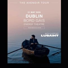Callum Scott concert X2 80euro for the 2 tickets
