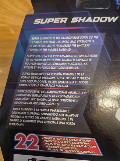 Sonic The Hedgehog 3 - Shadow Figure