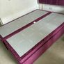 Beautiful double bed with stunning headboard and loads of storage Image 4