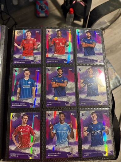 football cards + binders (offers Welcome )