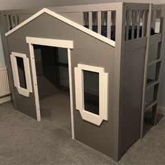 Playhouse LoftBed - Kids Bed