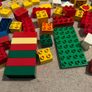 Vintage lego Duplo figures and bricks Image 2