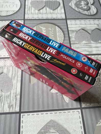 Ricky Gervais Live DVD's