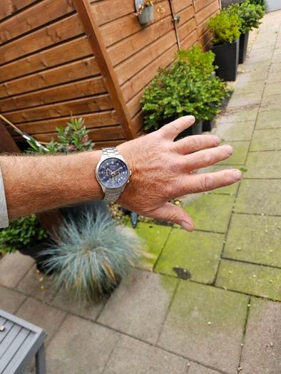 Watch Seiko Chronograph.